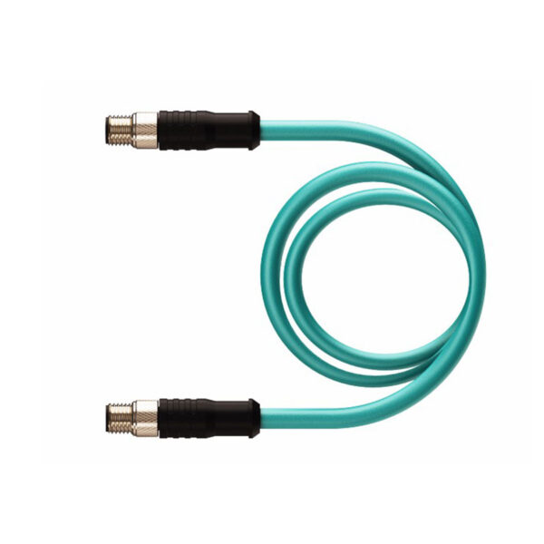 Cable conector de doble terminal  Macho-Macho M8 x 1,  PSGS 4M  60VAC/VDC  1.5A