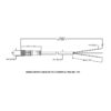 Cable conector de una terminal Hembra PKG 3M-2 M8 x 1, 125VAC/VDC 4A - Image 3