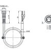 C-M08F03-02X025PV25,0-ES-077717 Cable de Conexión Hembra M8 - Image 2